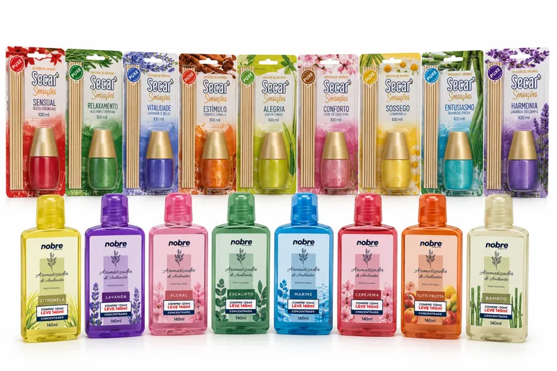Aromatizadores e difusores